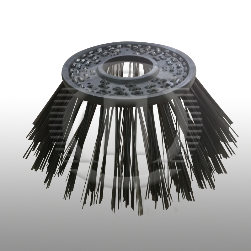 123 Wire side brush for sweepers
