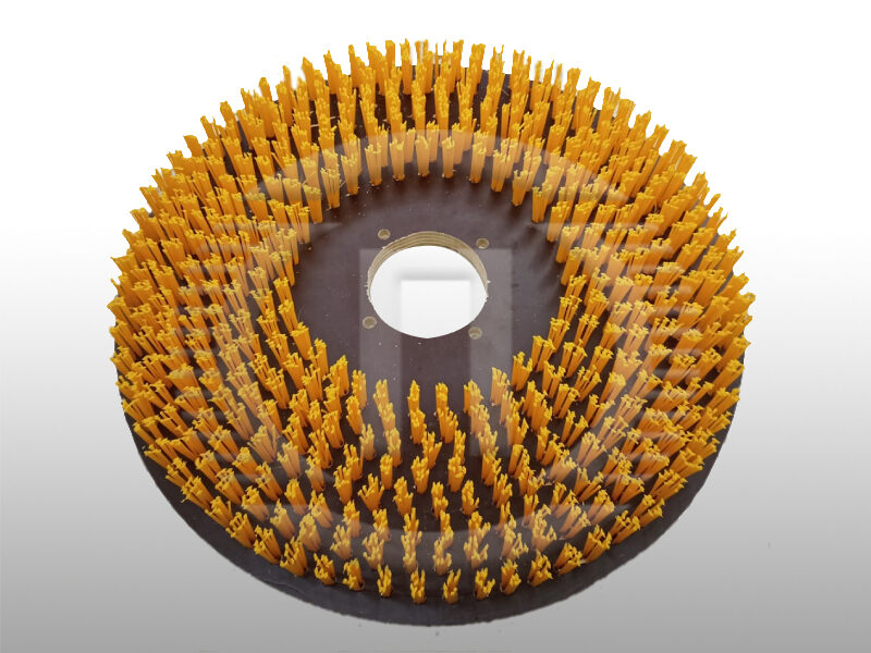 222b Βούρτσα στρογγυλή σκληρή